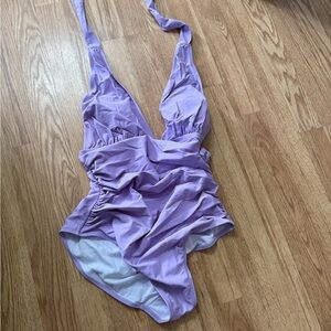 Lavender One Piece Swimsuit